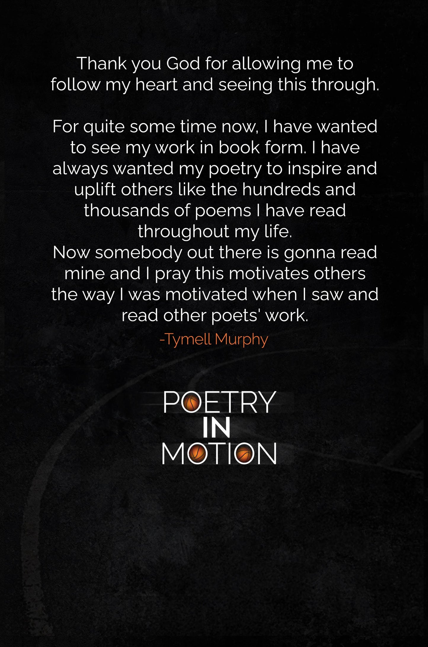 Poetry In Motion: Poems & Short Stories